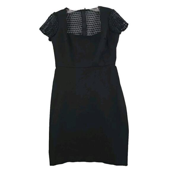 Roland Mouret Dress for Banana Republic Black Bodycon Dress Size 14 Unlined. - Picture 3 of 10